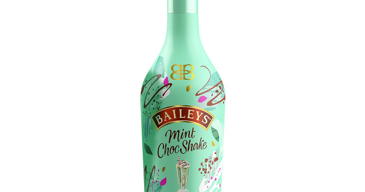 Baileys Mint Choc Shake Cream Liqueur Limited Edition, 70cl | The Bar