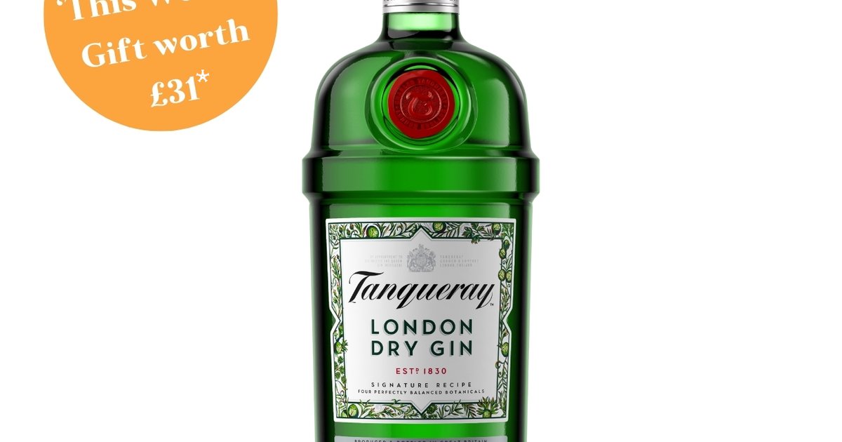 Tanqueray London Dry Gin 1l The Bar