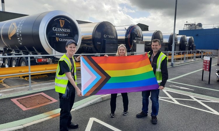 Diageo Belfast colleagues celebrate Pride 2022