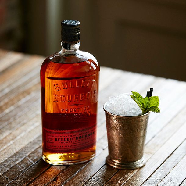Mint Julep in a jar