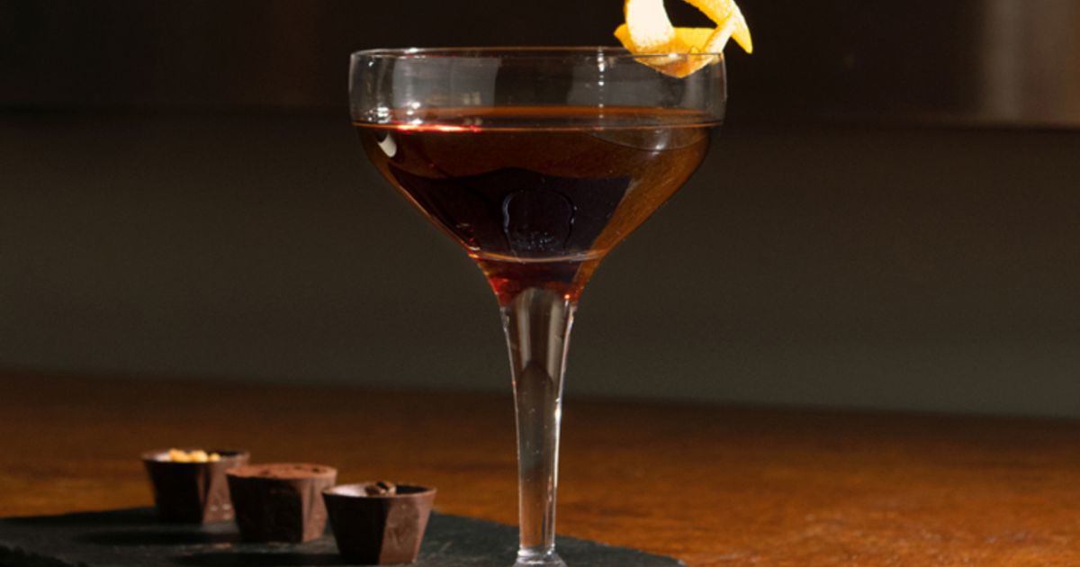 Manhattan de ron Detalle de Receta