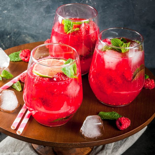 Raspberry Caipiroska