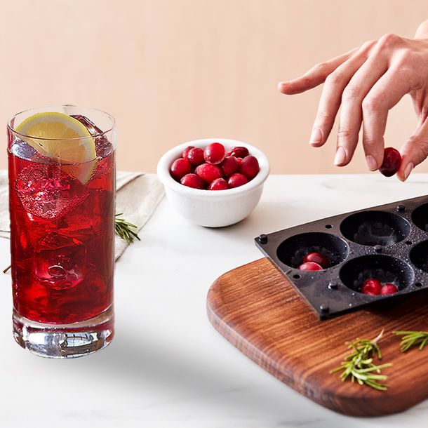 A Vodka and Cranberry cocktail 