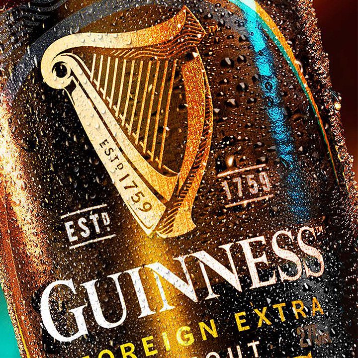 Guinness Foreign Extra in a bottle