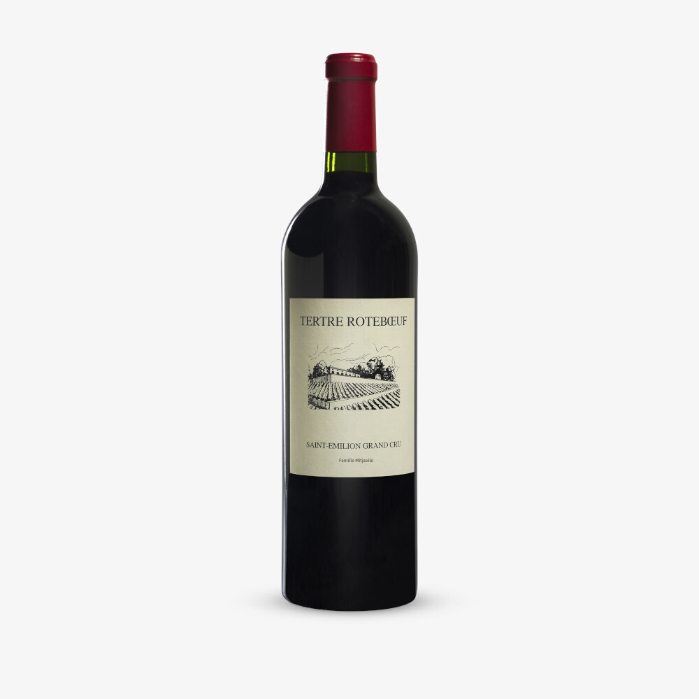 bottle of Chateau tertre