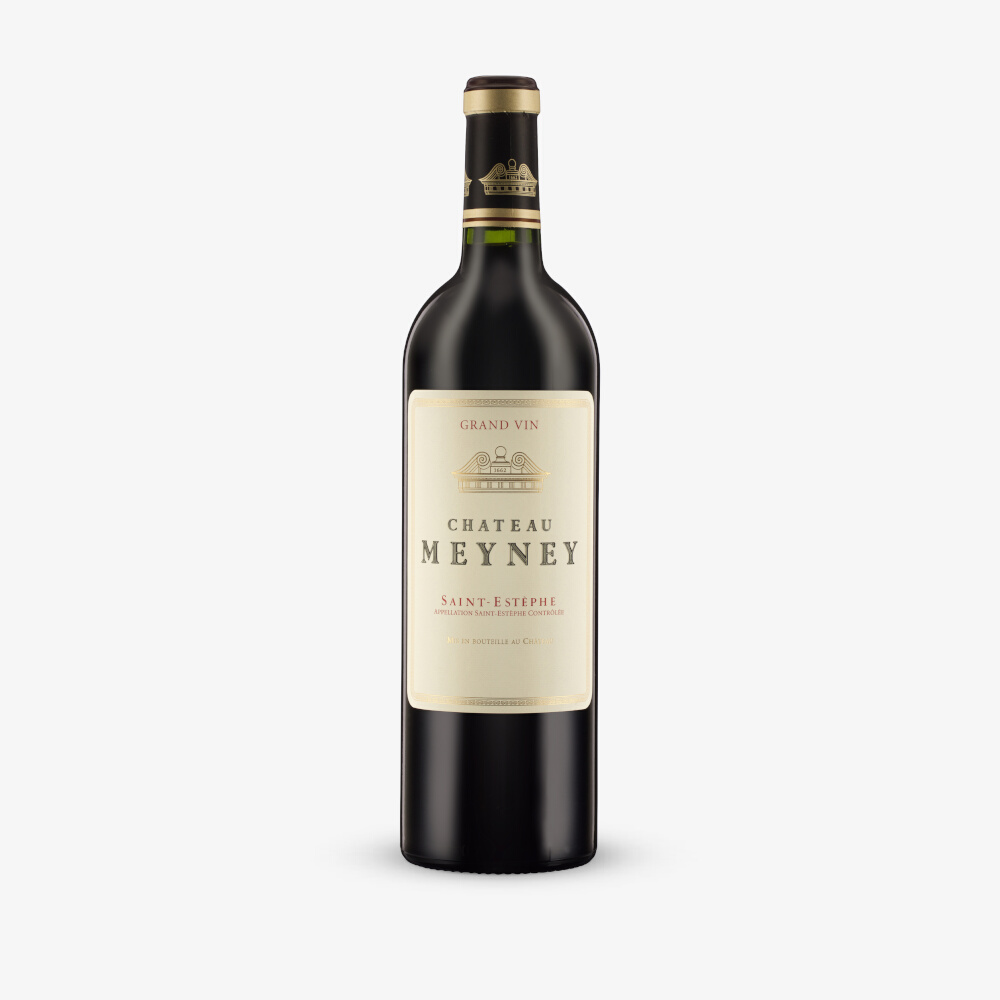 bottle of chateau meyney 