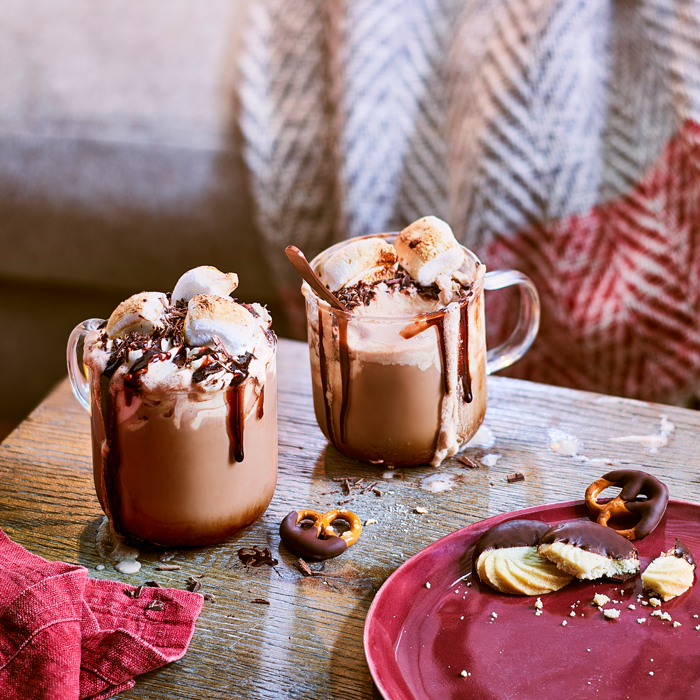 Baileys Hot Chocolate Martini Cocktail