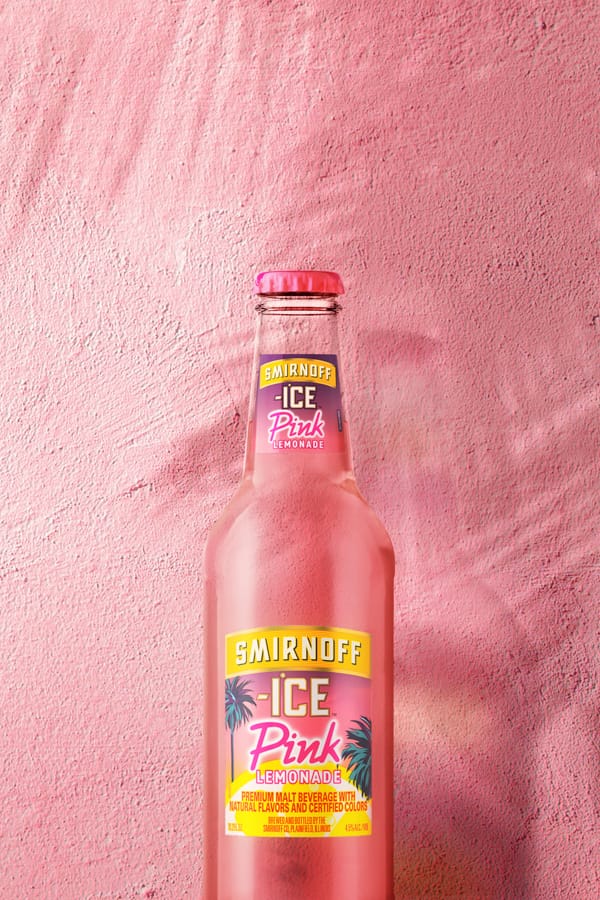 Smirnoff Ice Pink Lemonade, Product page