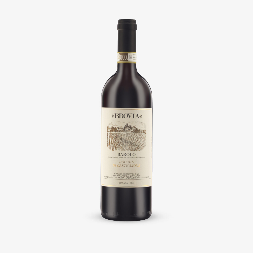 bottle of Barolo 2020