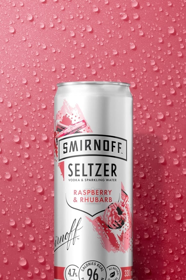 Raspberry Crush & Lemonade Premix | | To Smirnoff Drink Ready