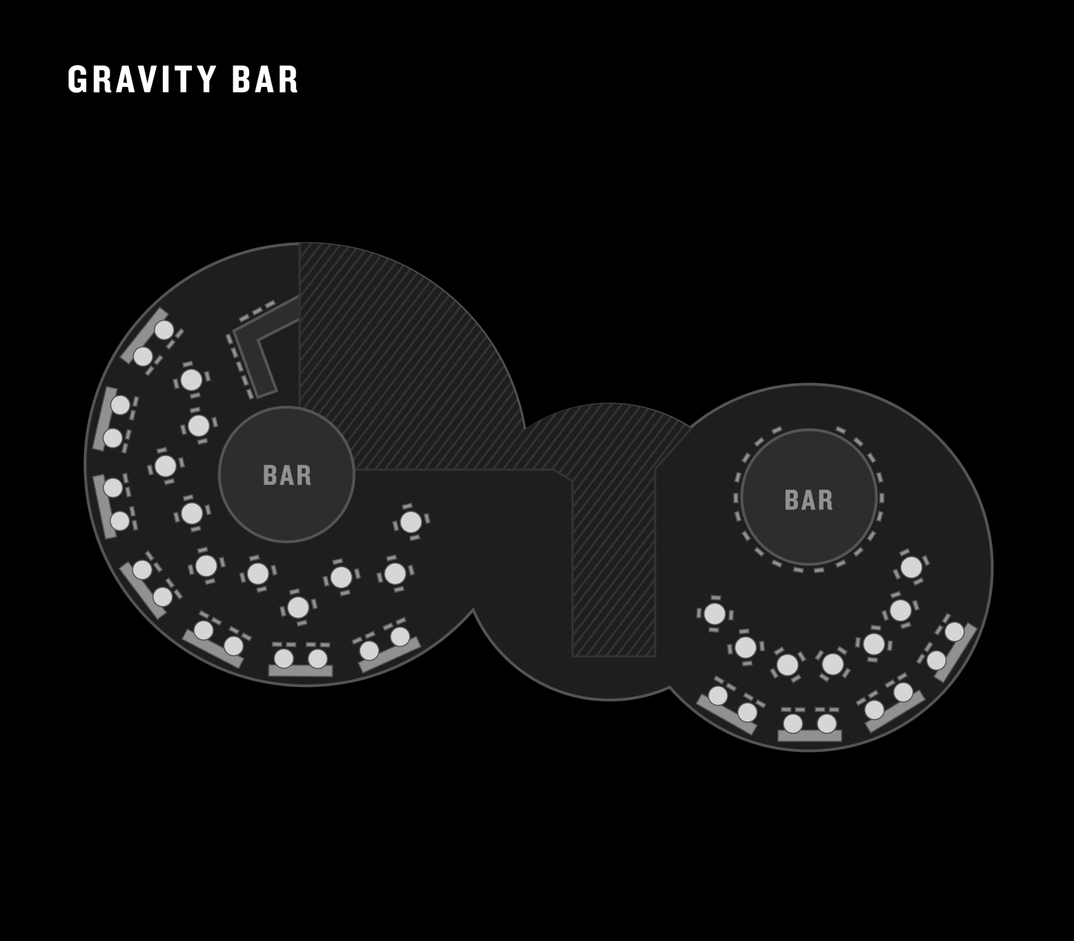 Gravity Bar Floor Plan