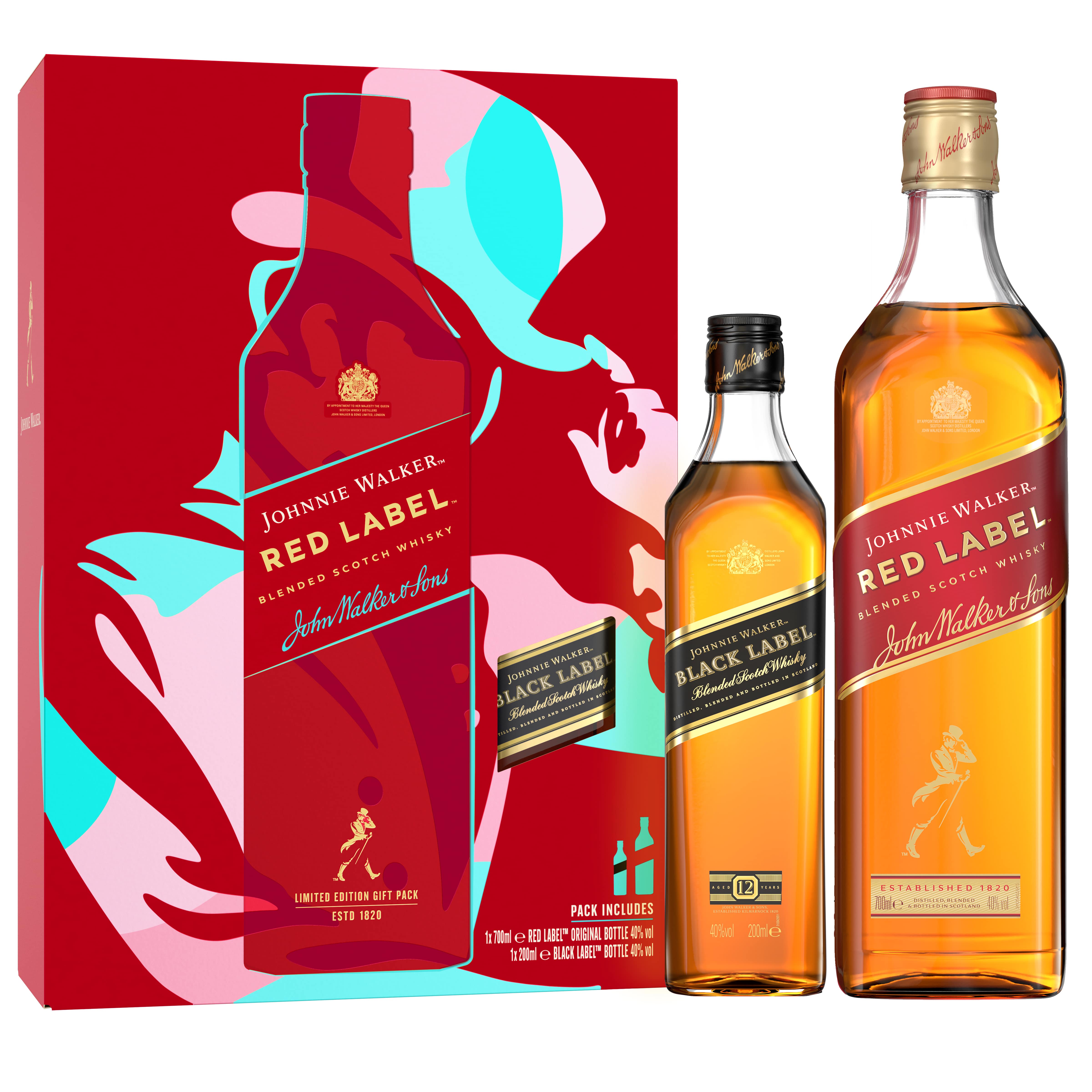 Johnnie Walker Icons 2.0 Red Label Blended Scotch Whisky, 70cl