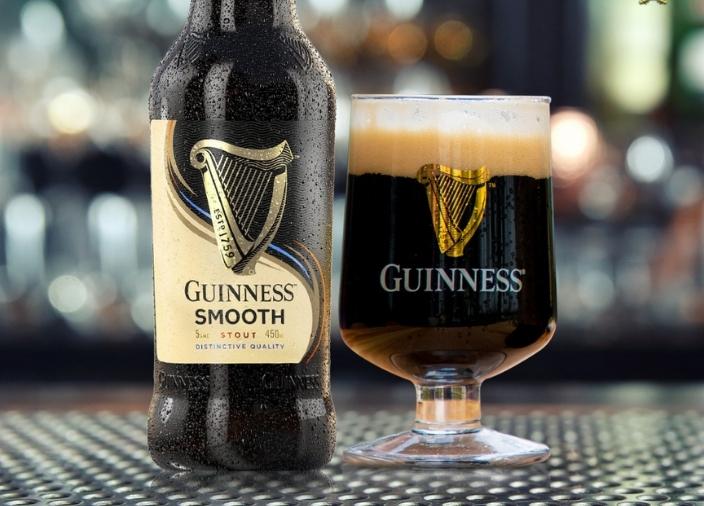 Guinness nitrogenated stout smooth 2025 and creamy alcohol content