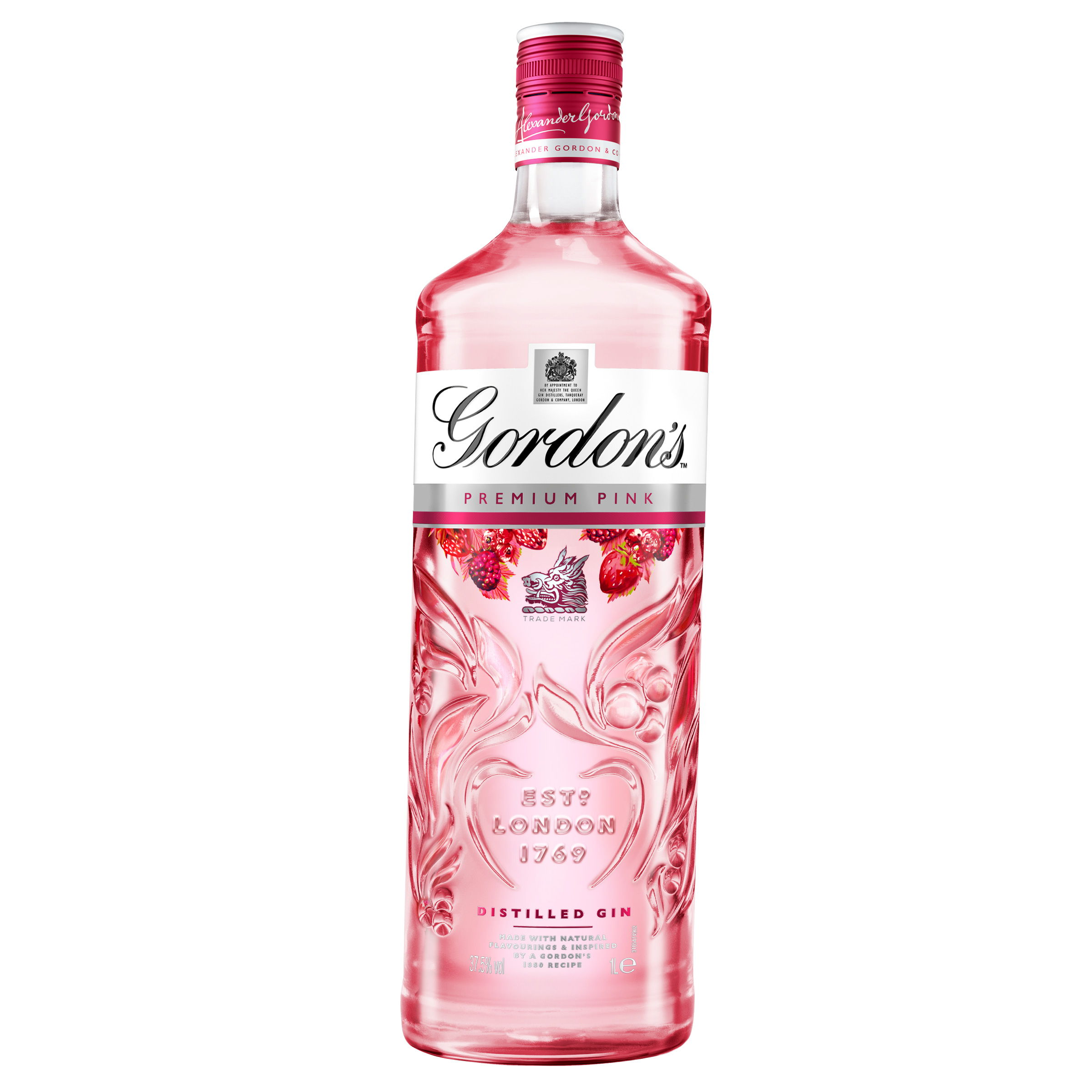 Gordons - Premium Pink Distilled Gin 70CL