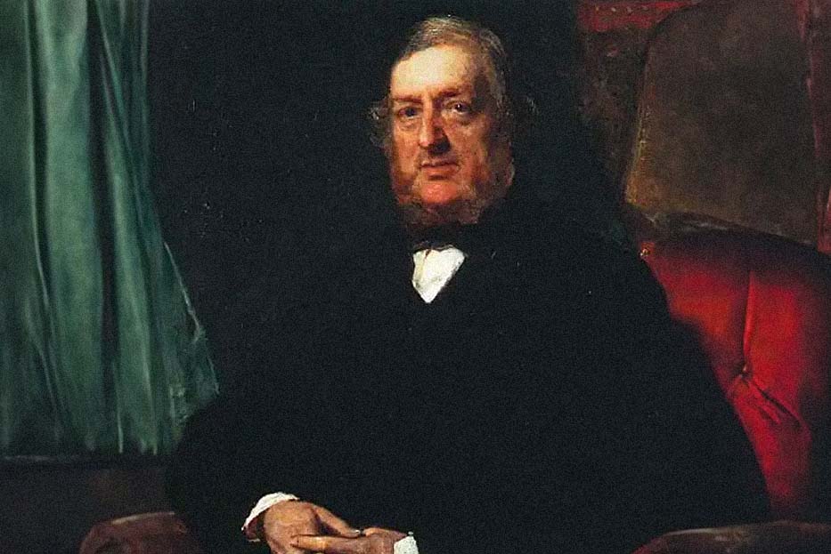 Painting of Alfred Brooks